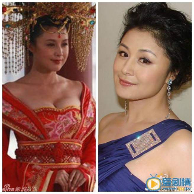 于月仙写真 于月仙剧照 藤原纪香和“谢大脚”扮演者于月仙 中国与日本一衣带水，中日两国也有不少长相神似的明星，有些明星之间的相似程度让人惊叹：这难道不是失散多年的兄弟姐妹吗？