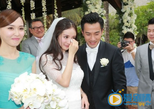 刘恺威婚纱照 婚纱照