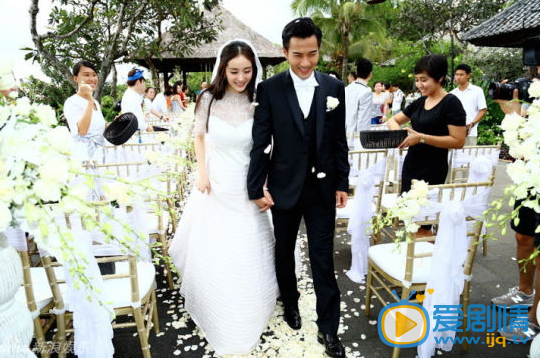 刘恺威婚纱照 婚纱照