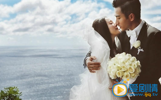 刘恺威婚纱照 婚纱照