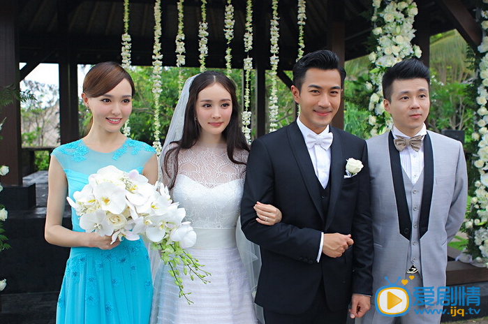 刘恺威婚纱照 婚纱照