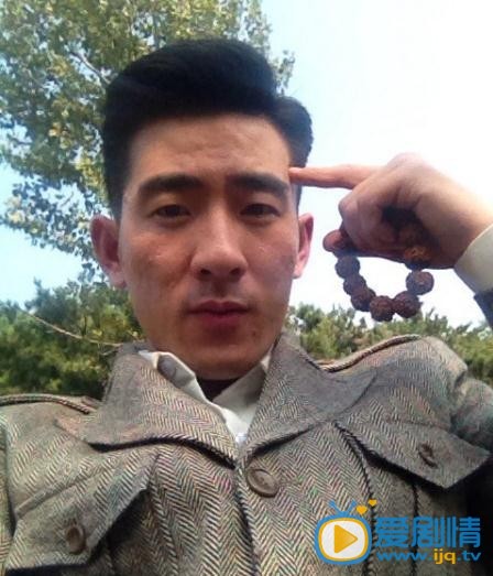 王冠男片场照 王冠男片场照