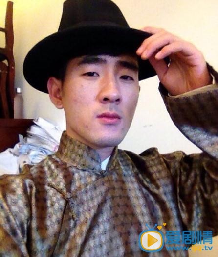 王冠男片场照 王冠男片场照