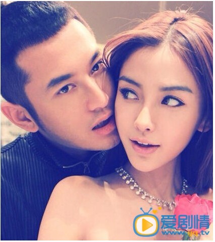 黄晓明和女友angelababy合影 黄晓明高清写真_黄晓明高清剧照