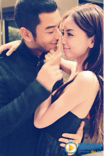 黄晓明和女友angelababy合影 黄晓明高清写真_黄晓明高清剧照