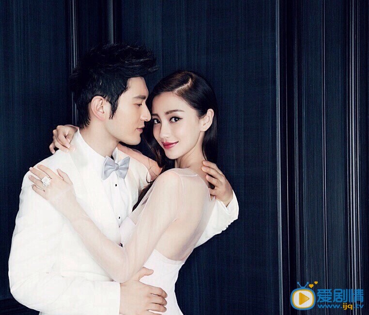 黄晓明和女友angelababy合影 黄晓明高清写真_黄晓明高清剧照