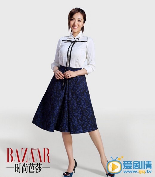 王晓晨时尚芭莎封面照 王晓晨高清写真_王晓晨高清剧照