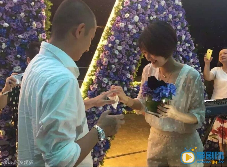 马伊琍庆生现场求婚照 马伊琍高清写真_马伊琍高清剧照