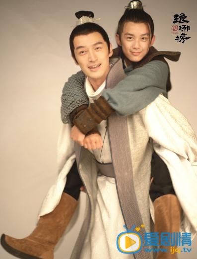 吴磊琅琊榜幕后搞怪照 吴磊高清写真_吴磊高清剧照