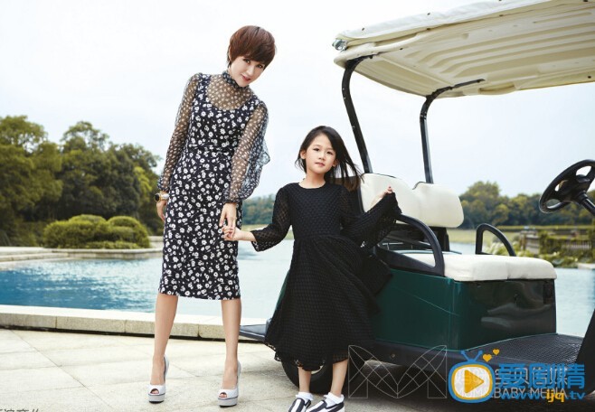 鲍蕾和女儿杂志写真 鲍蕾高清写真_鲍蕾高清剧照