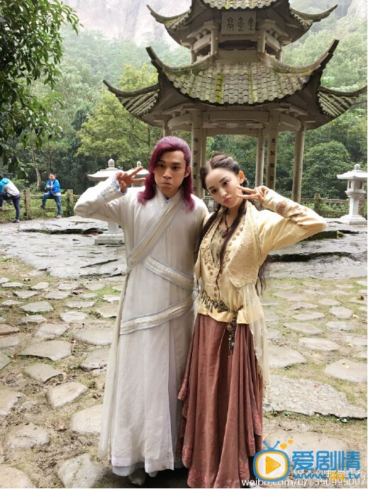 古力娜扎《云之凡》剧照 《云之凡》电视剧片场照 转自古力娜扎微博