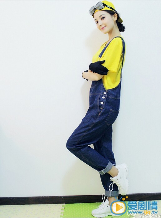 古力娜扎小黄人写真 古力娜扎高清写真_古力娜扎高清剧照