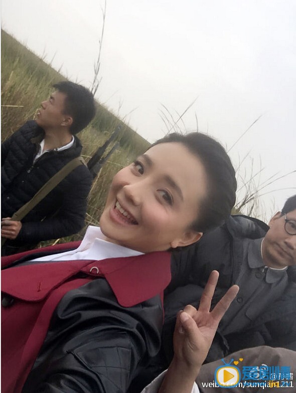 孙茜片场照 孙茜高清写真_孙茜高清剧照