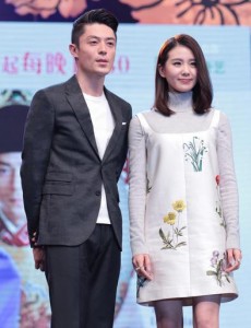 女医明妃传发布会刘诗诗霍建华“秀恩爱” 坦言搭档很默契