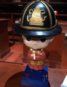 女医明妃传江苏卫视专属卡通人物推出 霍建华刘诗诗陶瓷玩偶可爱到爆