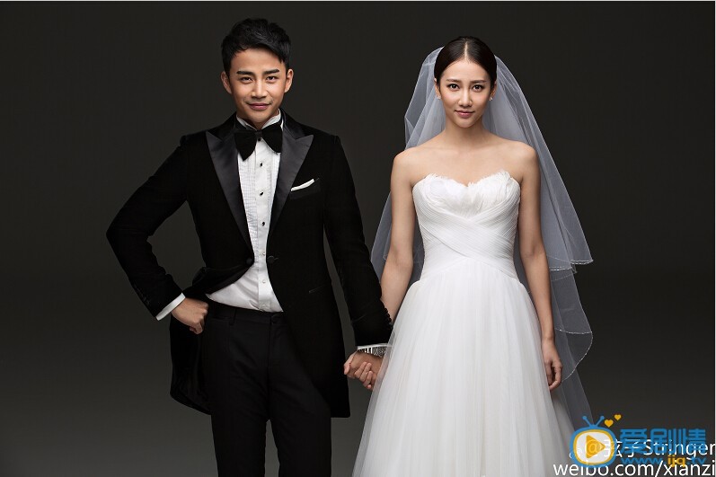 弦子婚纱照 2016年1月21日，李茂与弦子在京举行大婚，婚纱照组图、婚礼现场照片