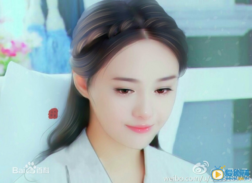郑爽手绘郑爽 郑爽高清写真_郑爽高清剧照