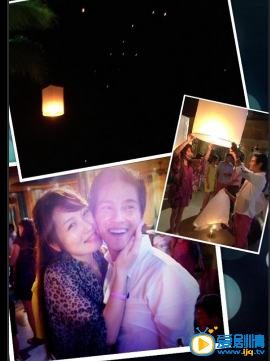 丁子峻丁子峻与老婆合照 丁子峻与老婆朱虹合照