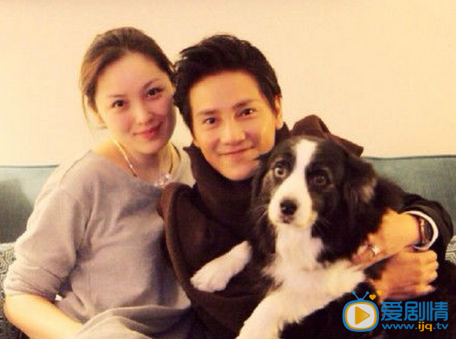 丁子峻丁子峻与老婆合照 丁子峻与老婆朱虹合照
