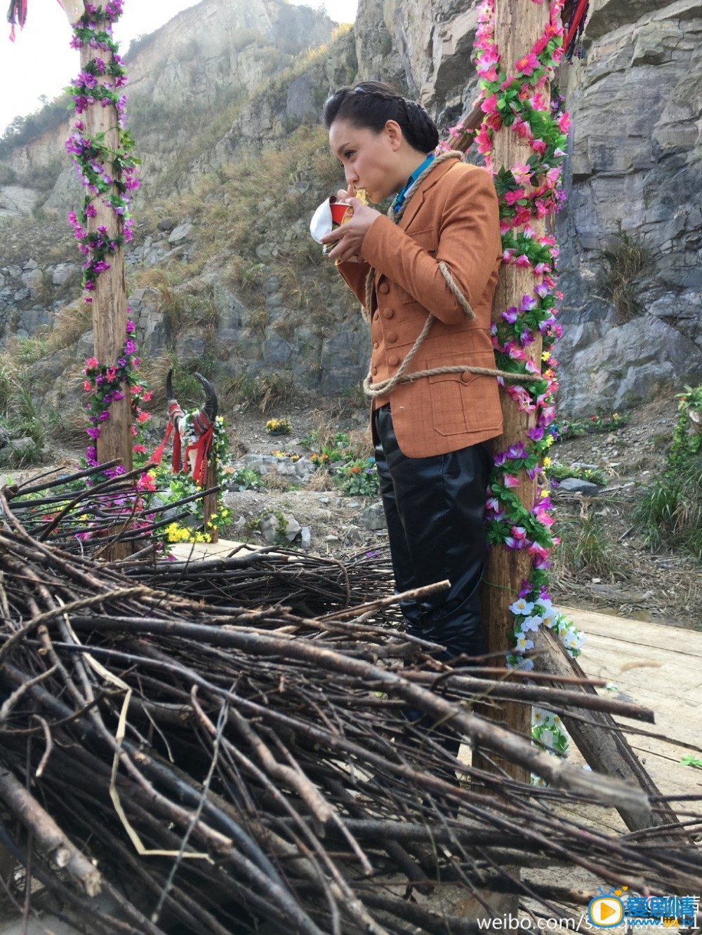 孙茜片场照 孙茜高清写真_孙茜高清剧照