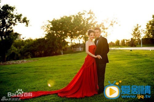 孙茜浪漫婚纱照 孙茜高清写真_孙茜高清剧照