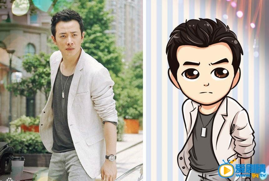 罗晋Q版素描图 罗晋高清写真_罗晋高清剧照
