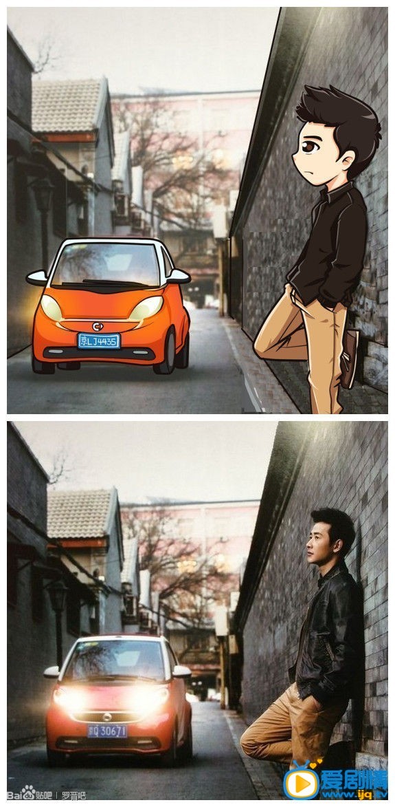 罗晋Q版素描图 罗晋高清写真_罗晋高清剧照
