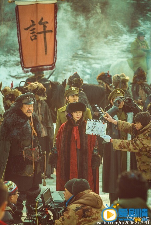 金星影视剧照 金星在电视剧《林海雪原》中饰演蝴蝶迷，这是金星的电视处女秀，金星曾经客串过电影《分手大师》
