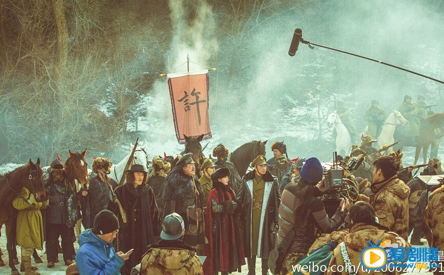 金星影视剧照 金星在电视剧《林海雪原》中饰演蝴蝶迷，这是金星的电视处女秀，金星曾经客串过电影《分手大师》
