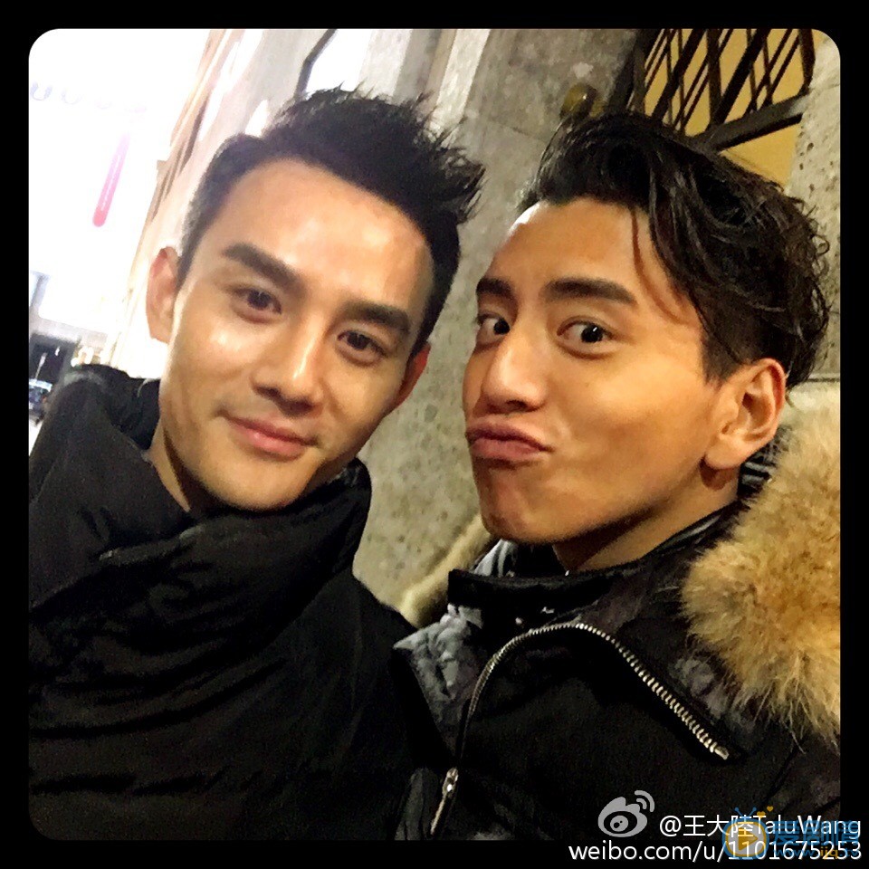 王大陆与明星合照 王大陆高清写真_王大陆高清剧照