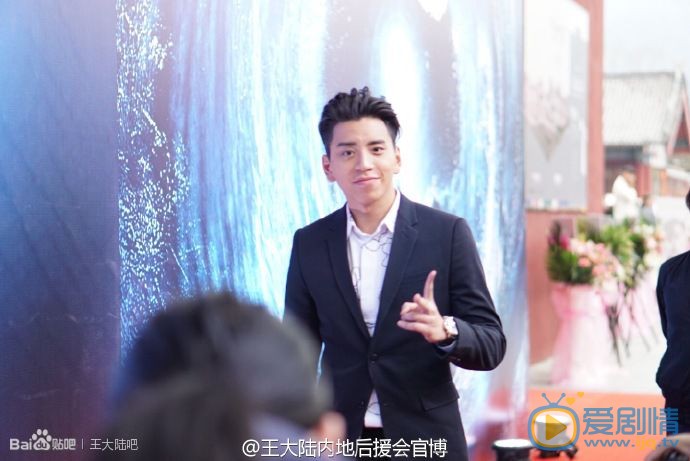 王大陆鲛珠传发布会照 王大陆高清写真_王大陆高清剧照