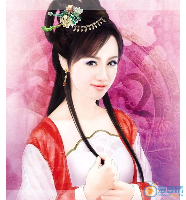 陈乔恩手绘唯美壁纸 陈乔恩高清写真_陈乔恩高清剧照