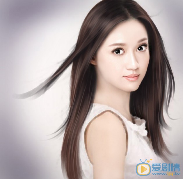陈乔恩手绘唯美壁纸 陈乔恩高清写真_陈乔恩高清剧照