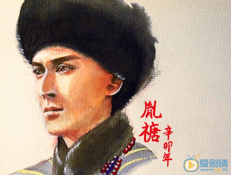 韩栋Q版素描手绘 韩栋高清写真_韩栋高清剧照