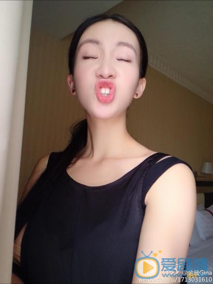 金晨搞怪照 金晨高清写真_金晨高清剧照