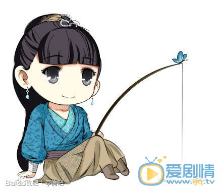 李倩Q版素描照 李倩高清写真_李倩高清剧照