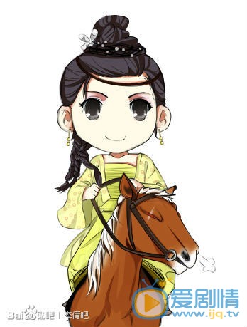李倩Q版素描照 李倩高清写真_李倩高清剧照