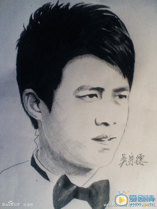 杜淳素描手绘 杜淳高清写真_杜淳高清剧照