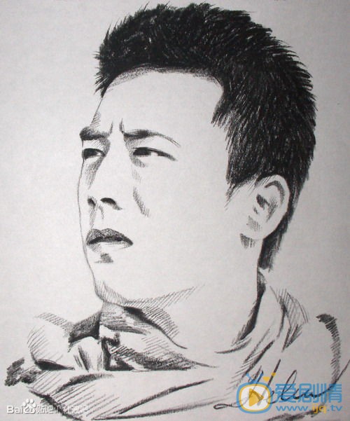 杜淳素描手绘 杜淳高清写真_杜淳高清剧照