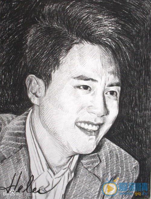 杜淳素描手绘 杜淳高清写真_杜淳高清剧照