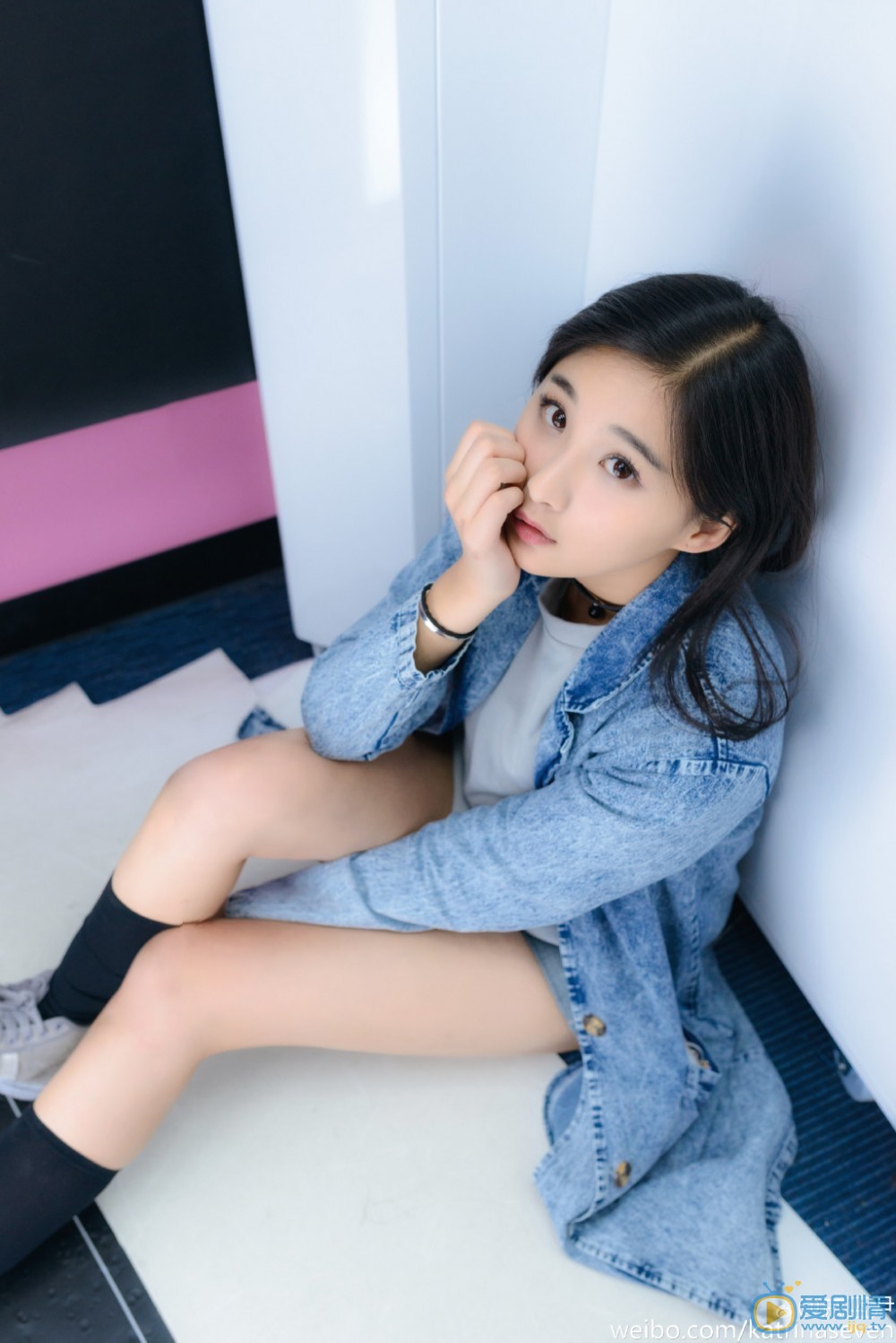 戚蓝尹牛仔系列写真 戚蓝尹高清写真_戚蓝尹高清剧照