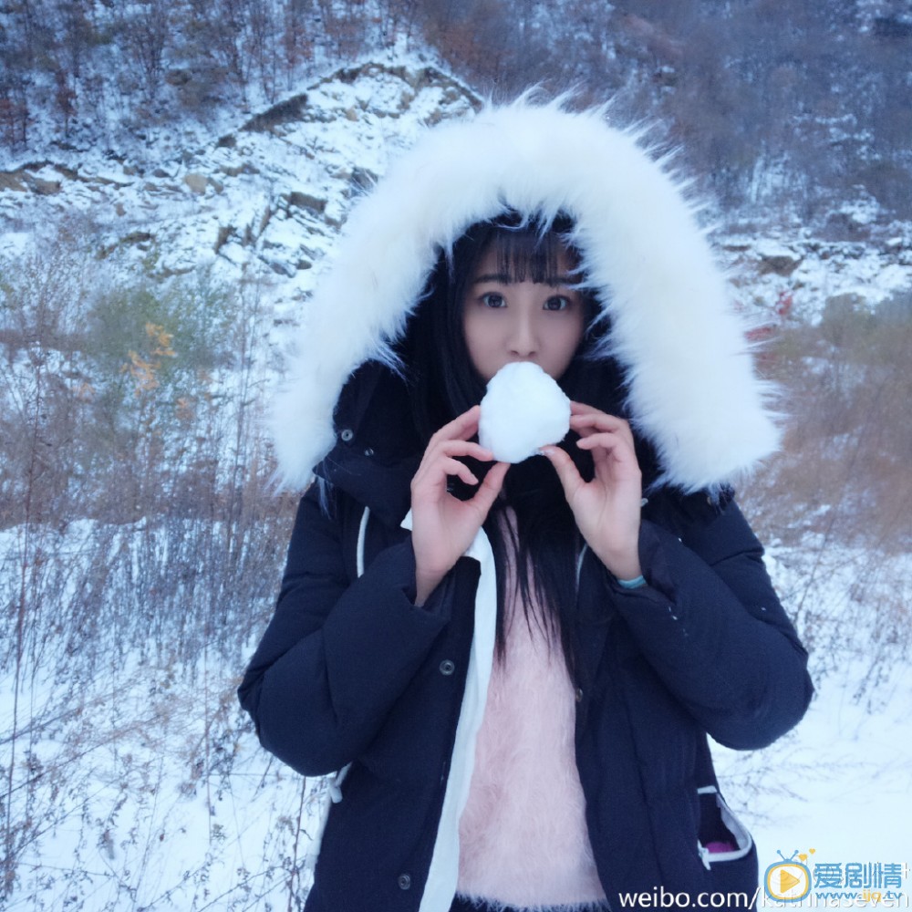 戚蓝尹雪景照 戚蓝尹高清写真_戚蓝尹高清剧照