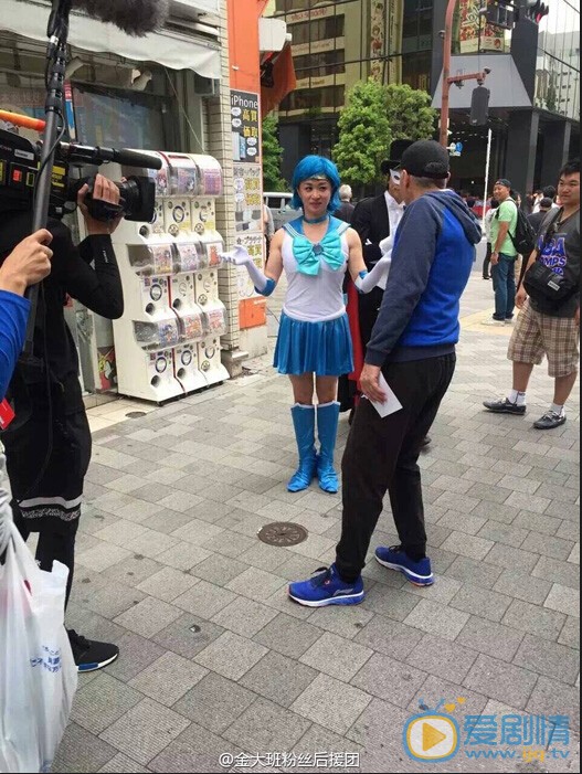金星综艺节目照 让人不敢相信，金星竟然也玩cosplay