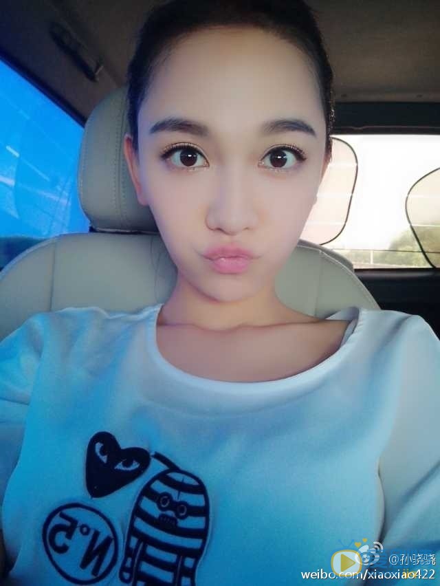 孙骁骁卖萌照 孙骁骁高清写真_孙骁骁高清剧照