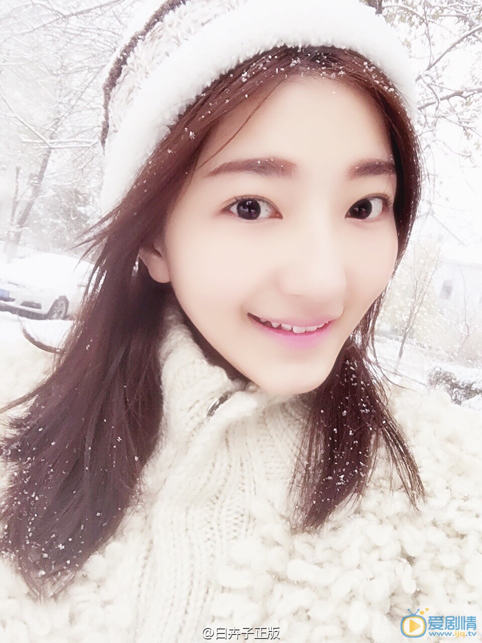 白卉子冬日写真 白卉子高清写真_白卉子高清剧照