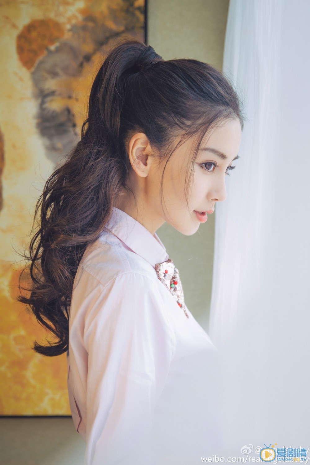 杨颖清纯学生照 杨颖高清写真_杨颖高清剧照