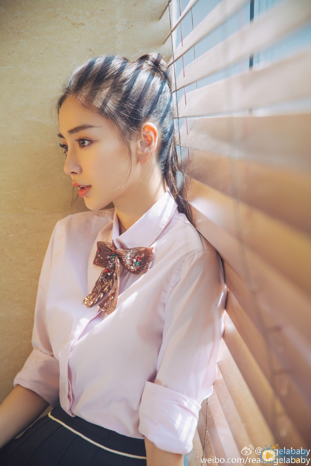 杨颖清纯学生照 杨颖高清写真_杨颖高清剧照