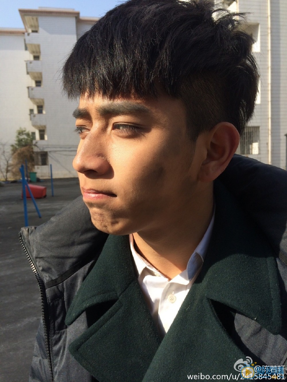 陈若轩片场照 陈若轩高清写真_陈若轩高清剧照