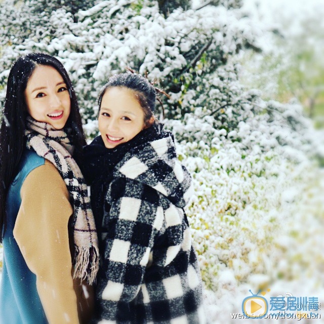 董璇和佟丽娅合照 董璇高清写真_董璇高清剧照