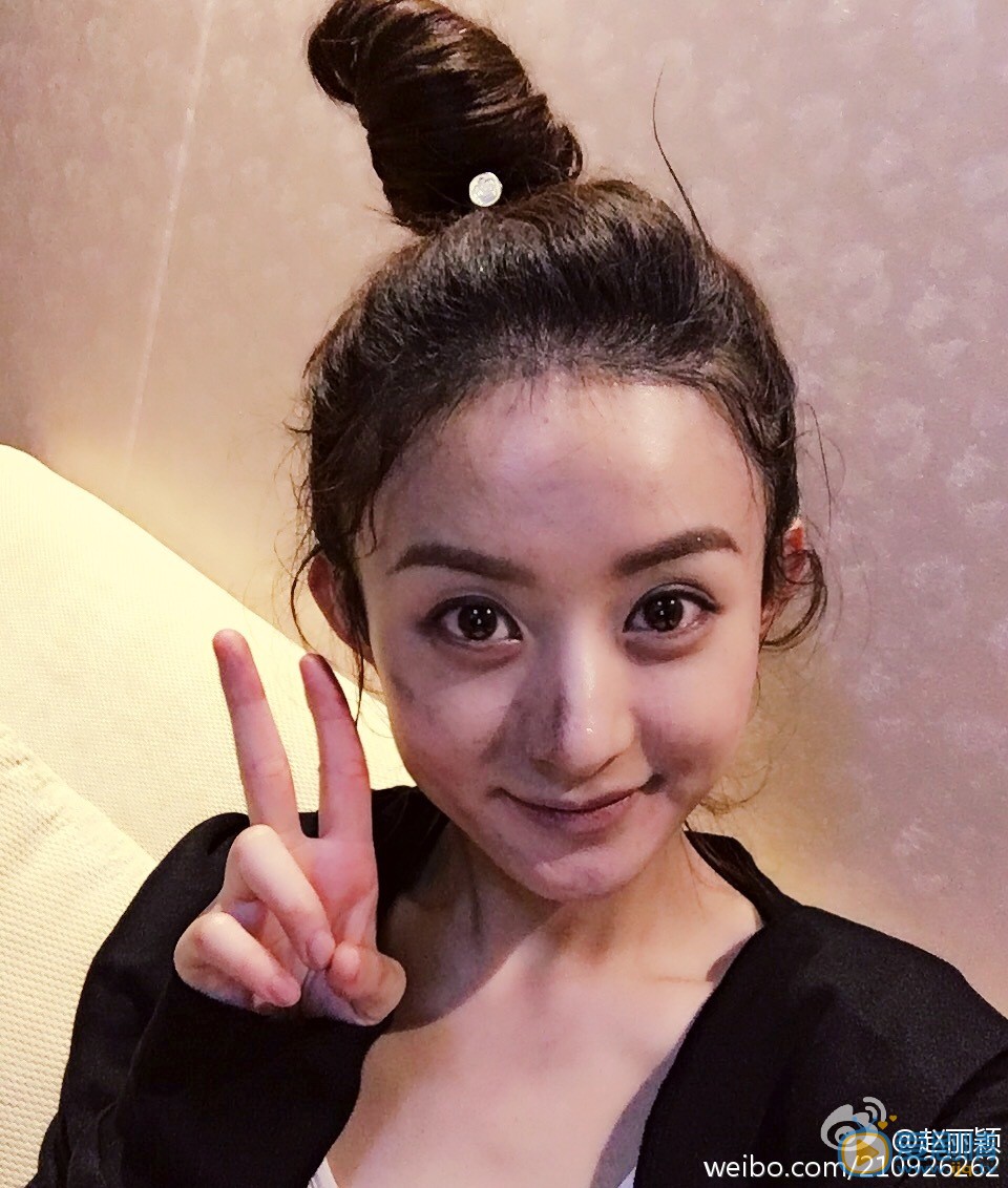 赵丽颖卖萌照 赵丽颖高清写真_赵丽颖高清剧照